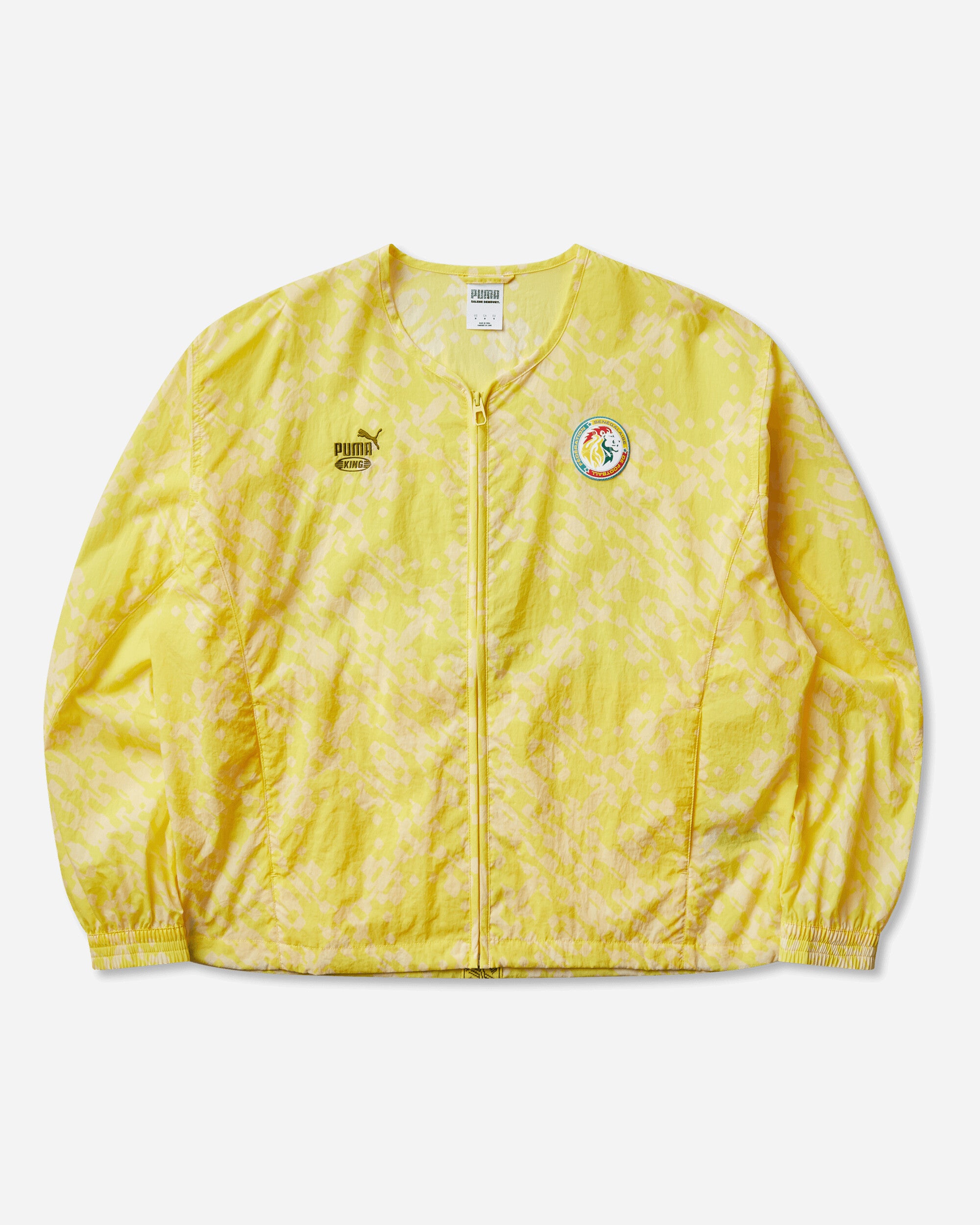 Puma Puma X Fsf X Salehe Bembury King Track Jacket Pineapple Ice Sweatshirts Track Tops 635135-36