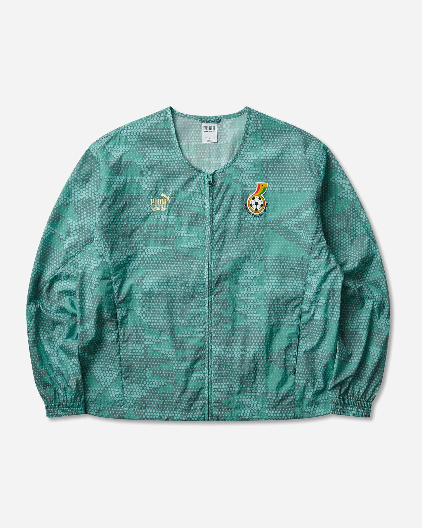 Puma Puma X Gfa X Salehe Bembury King Track Jacket Jade Frost Sweatshirts Track Tops 635117-56