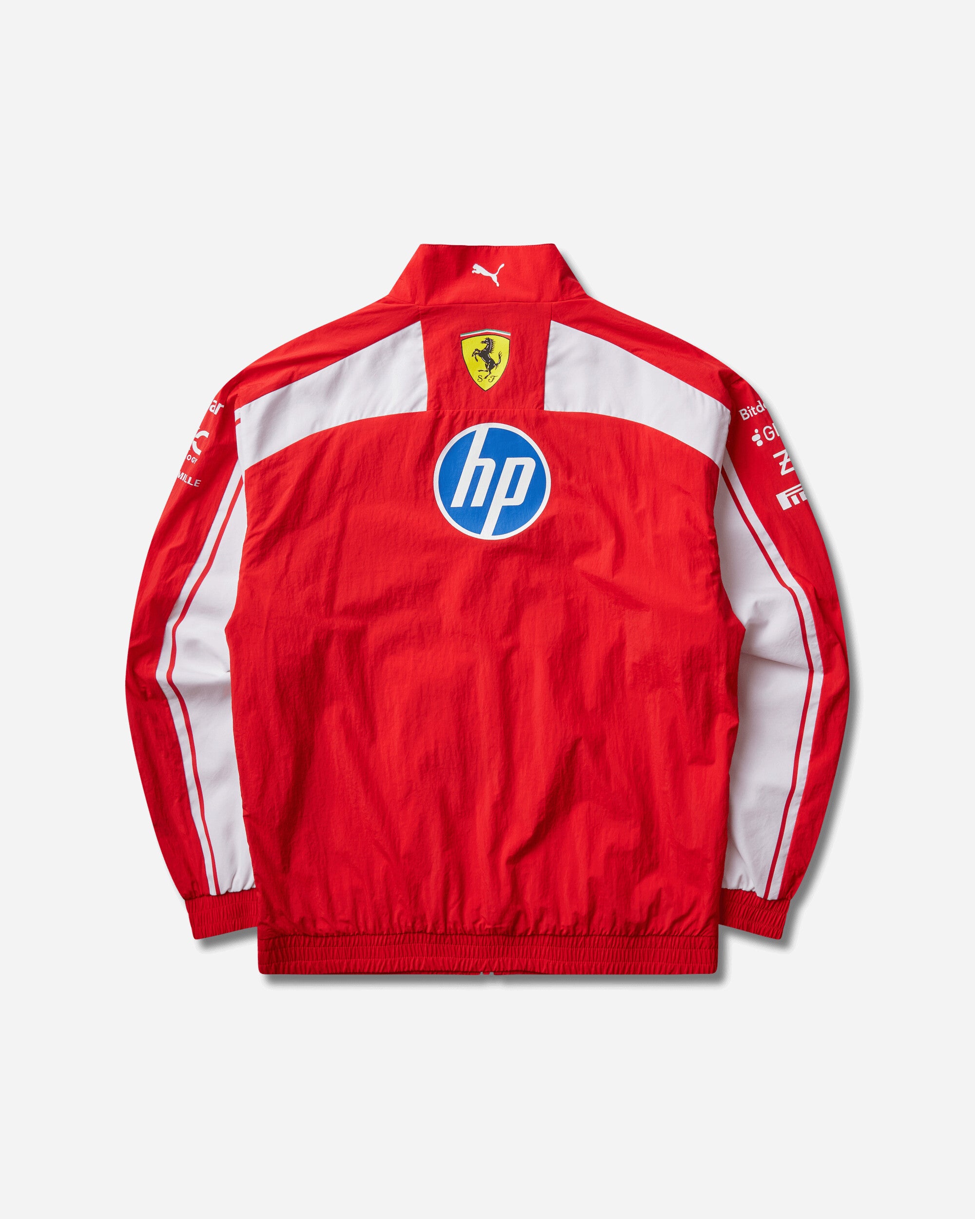 Puma Sf Replica Drivers Authentic Track Jacket Red Sweatshirts Track Tops 713944-01