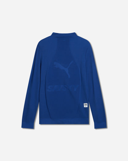 Puma M Puma X Saysky Ls 1/2 Zip Cobalt Glaze Sweatshirts Zip-Ups 529011-99