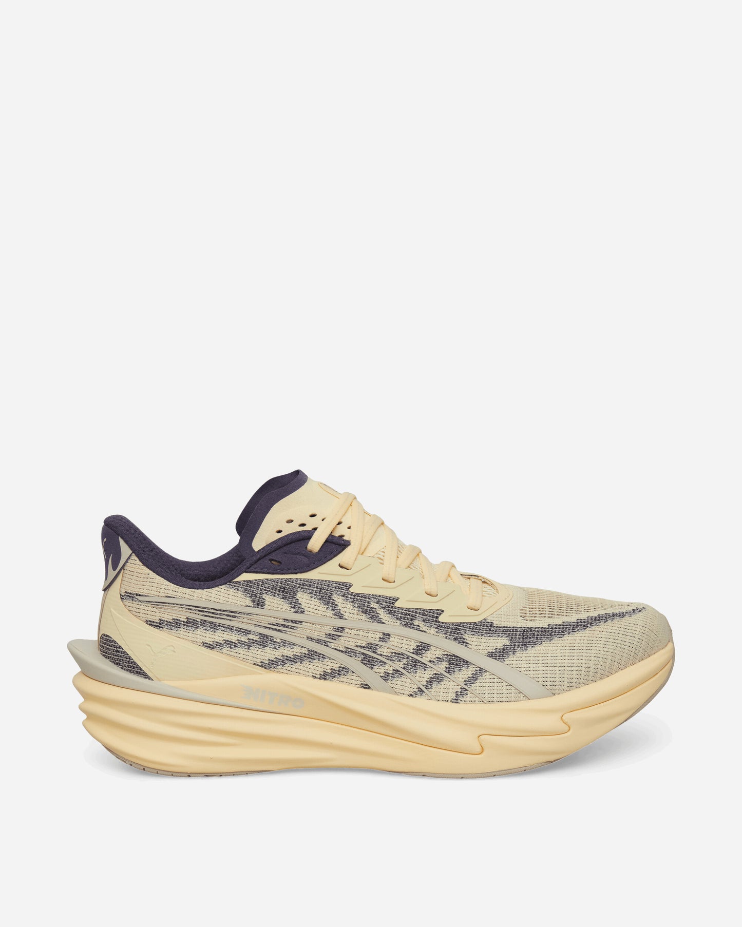 Puma Deviate Nitro 4 Buttercream/Inky Depths Sneakers Low 312123-31