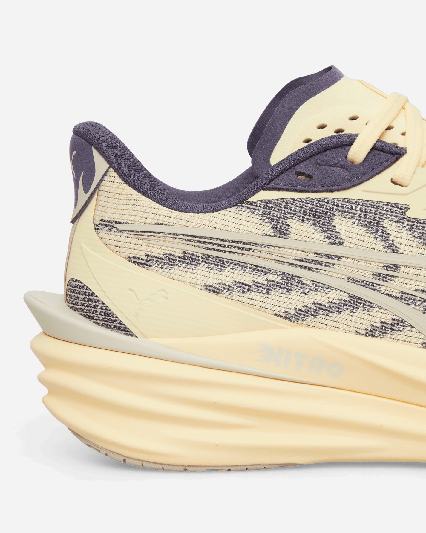 Puma Deviate Nitro 4 Buttercream/Inky Depths Sneakers Low 312123-31