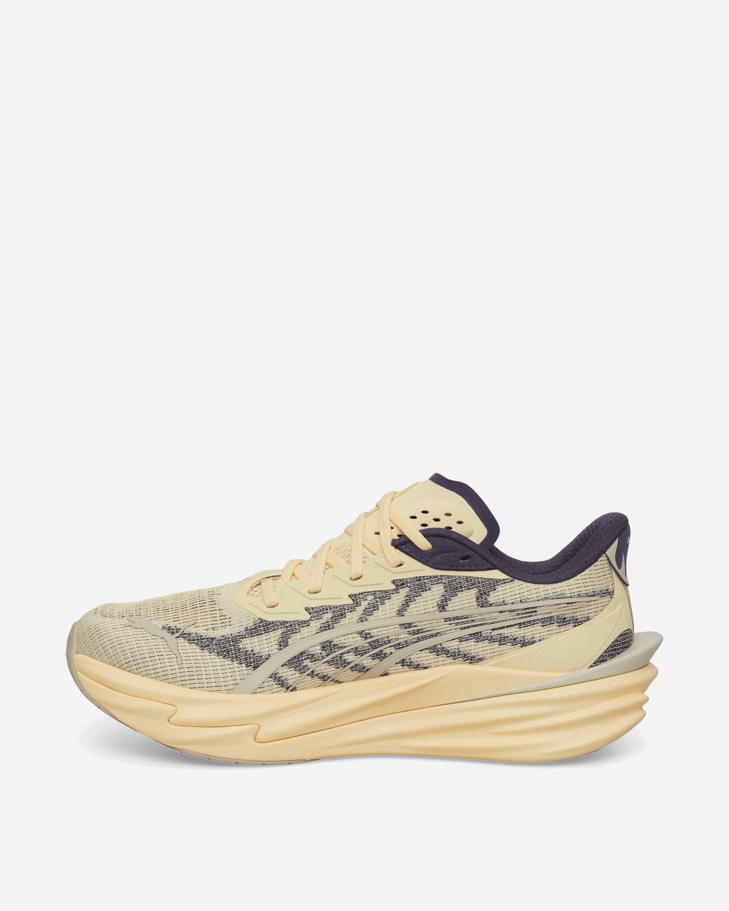 Puma Deviate Nitro 4 Buttercream/Inky Depths Sneakers Low 312123-31