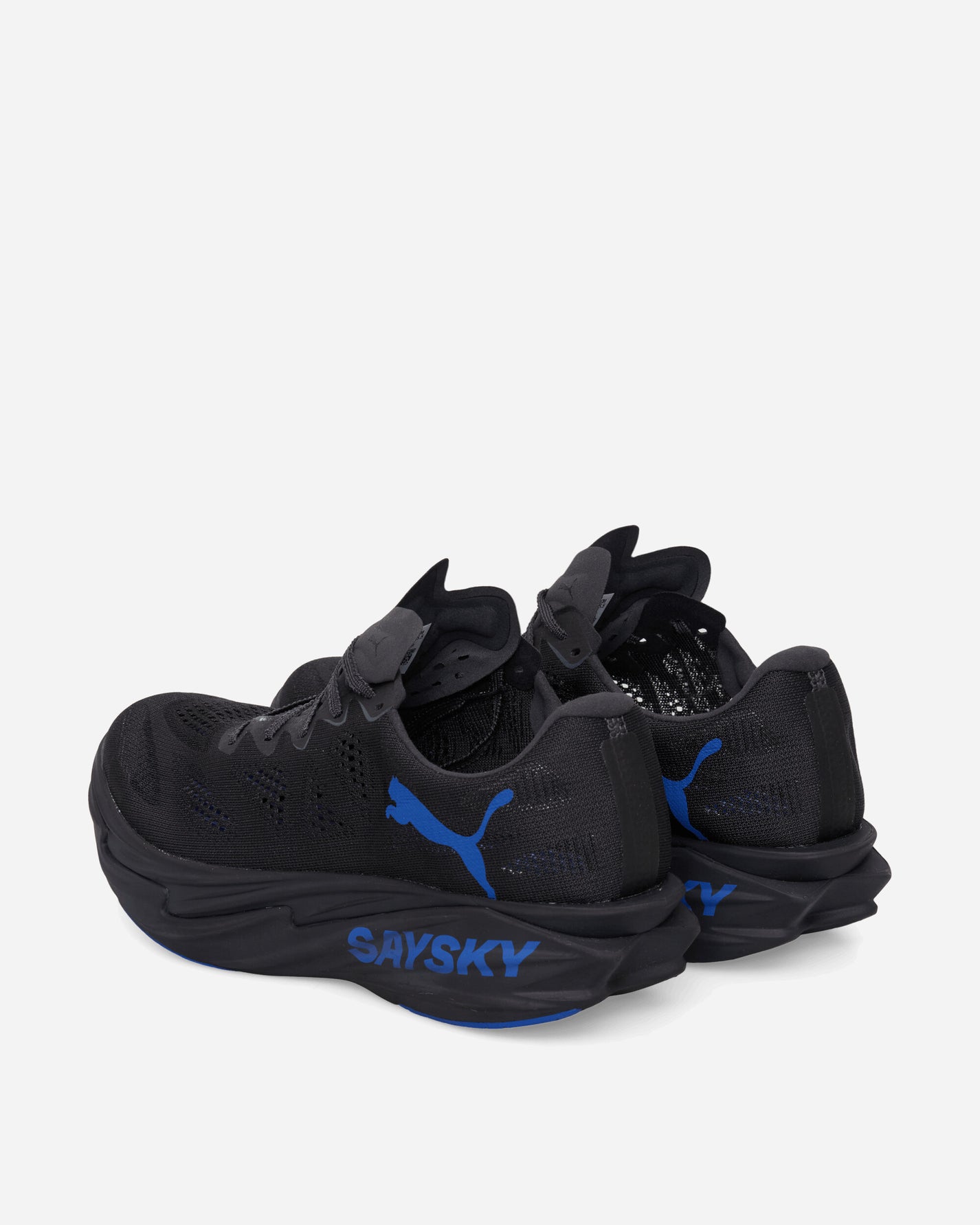 Puma Deviate Nitro Elite 4 Saysky Flat Dark Gray/Vivid Blue Sneakers Low 313942-01