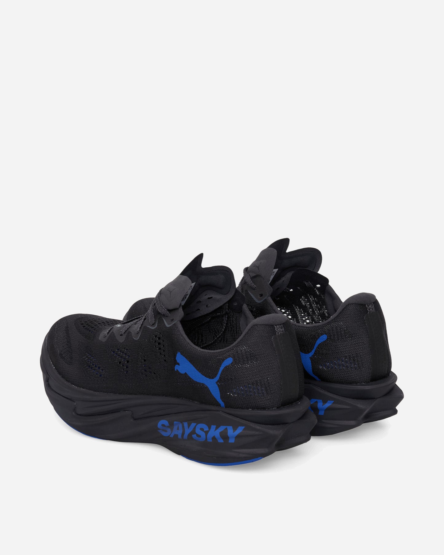 Puma Deviate Nitro Elite 4 Saysky Flat Dark Gray/Vivid Blue Sneakers Low 313942-01