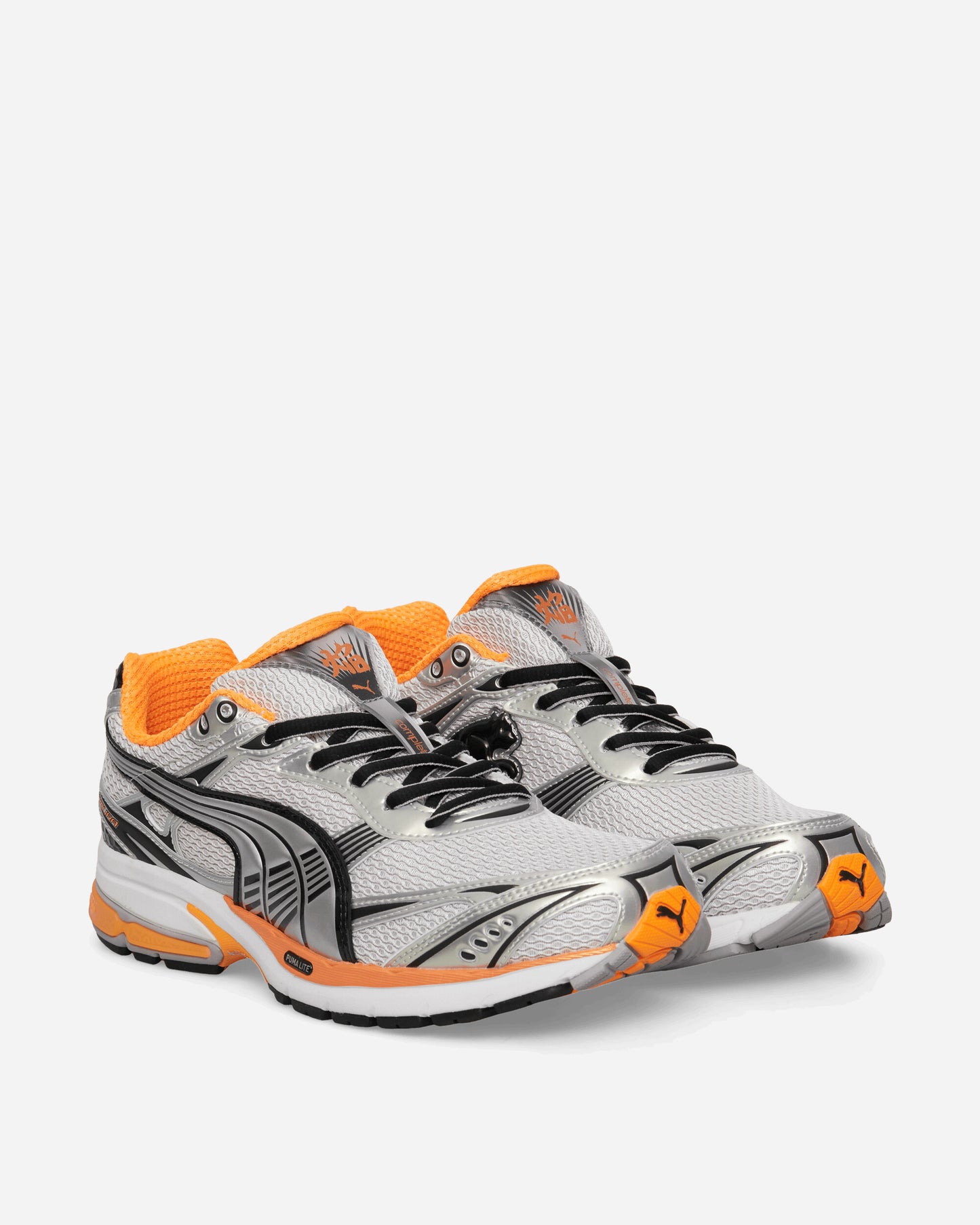 Puma Homura Og+ Matte Silver/Heat Fire Sneakers Low 409125-04