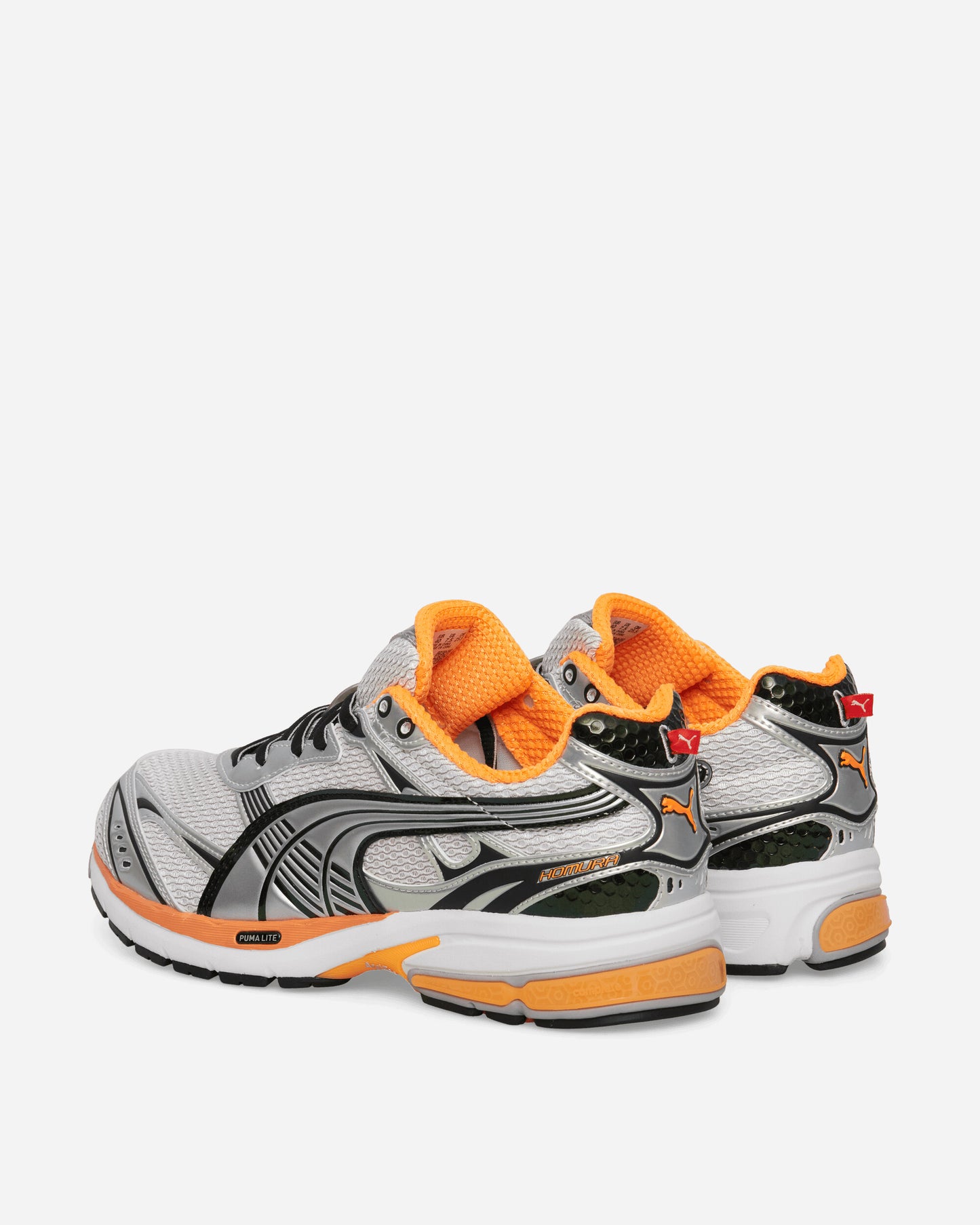 Puma Homura Og+ Matte Silver/Heat Fire Sneakers Low 409125-04