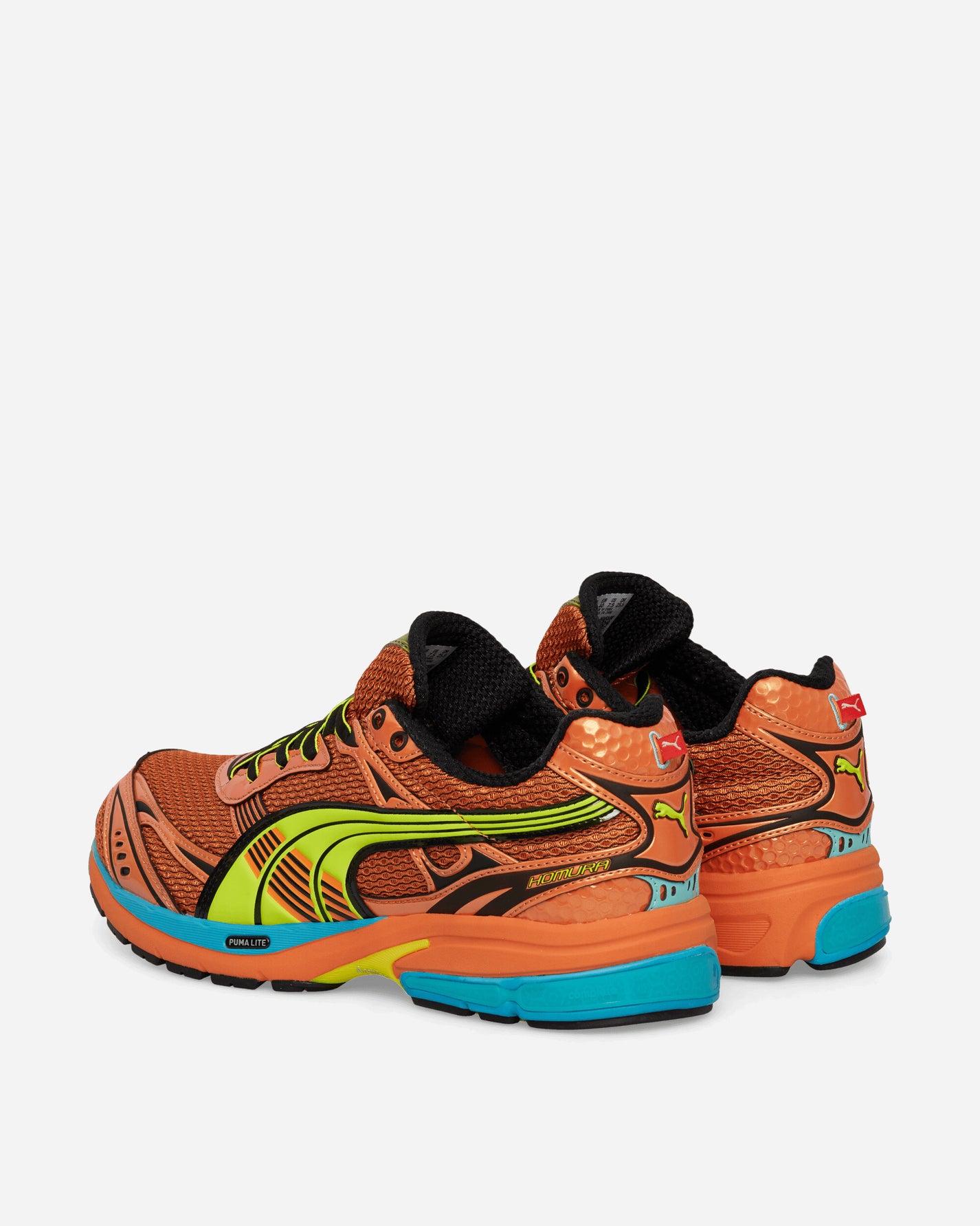 Puma Homura Og+ Heat Fire/Electric Lime Sneakers Low 409125-01
