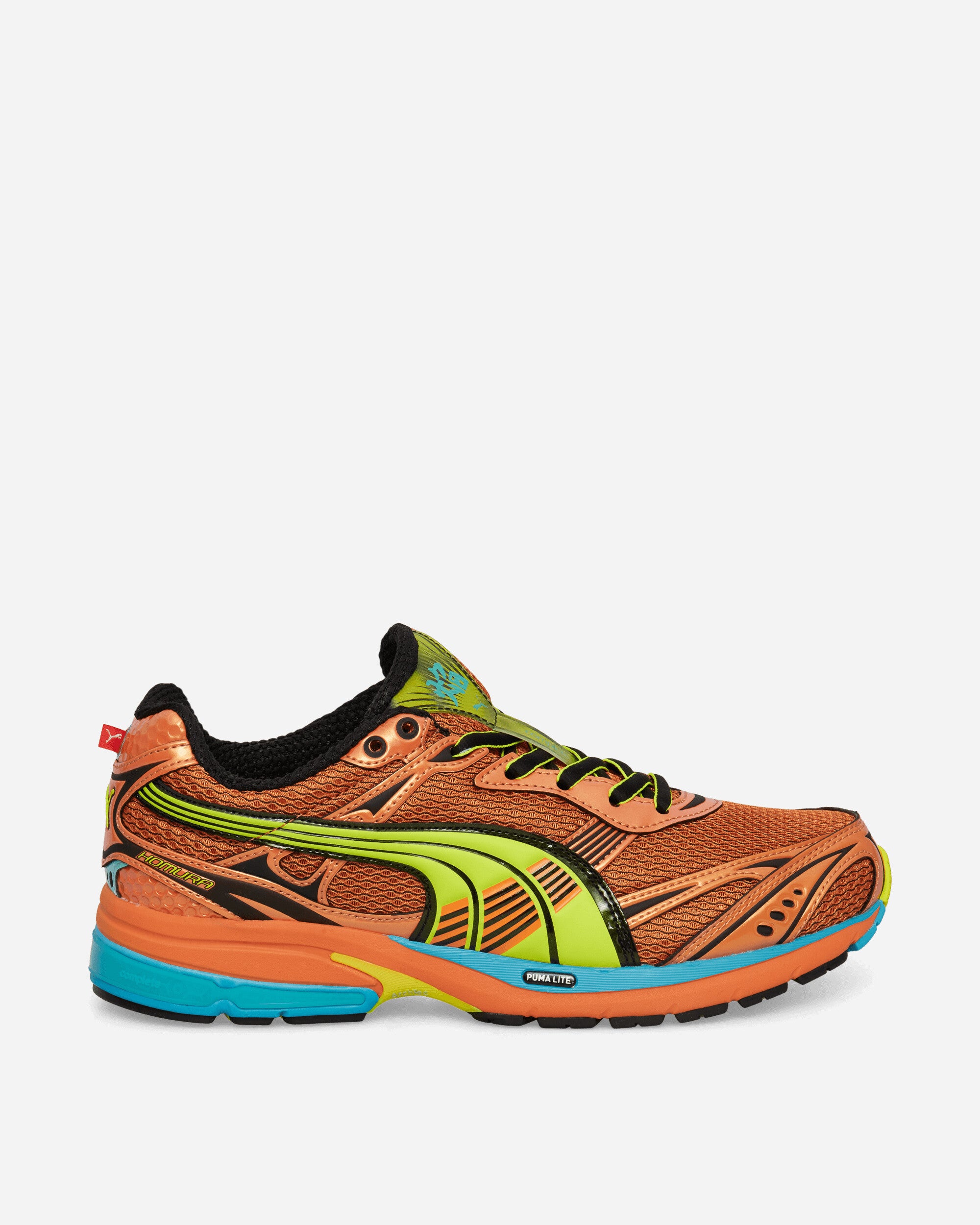 Puma Homura Og+ Heat Fire/Electric Lime Sneakers Low 409125-01