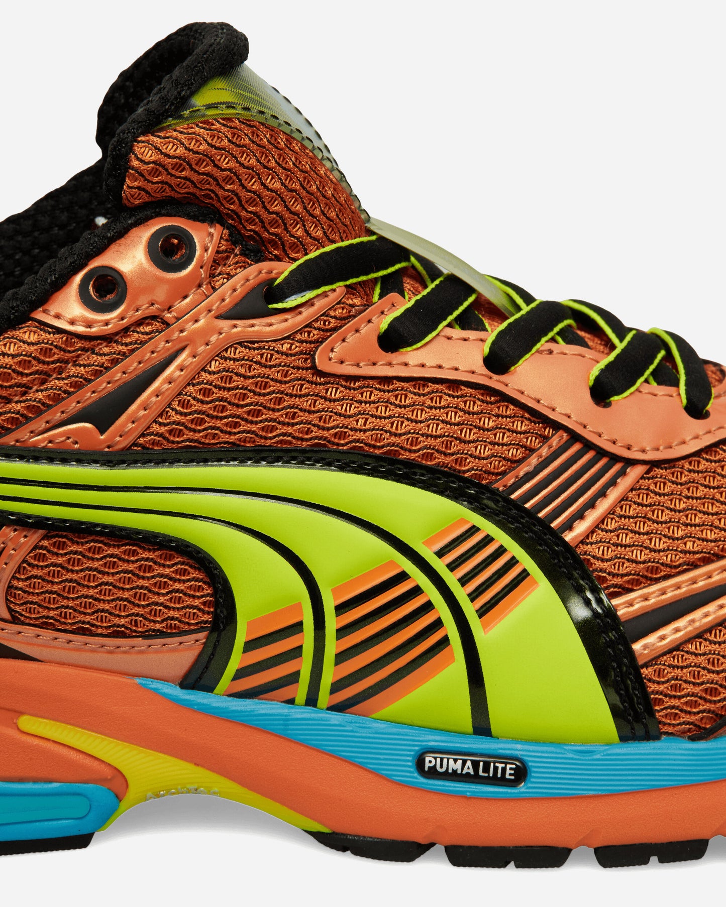 Puma Homura Og+ Heat Fire/Electric Lime Sneakers Low 409125-01