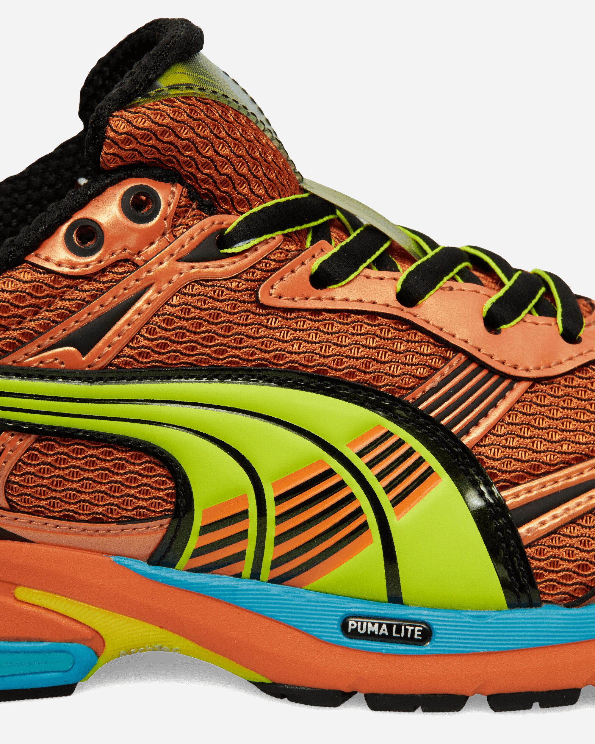 Puma Homura Og+ Heat Fire/Electric Lime Sneakers Low 409125-01