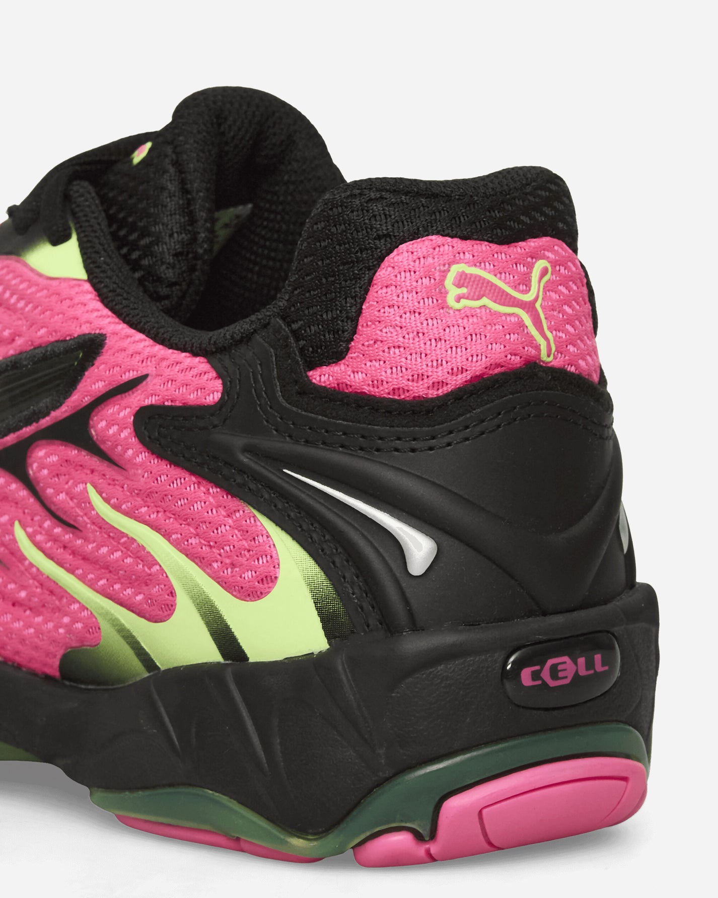 Puma Inhale Fluro Pink Pes/Green Glare Sneakers Low 401560-20