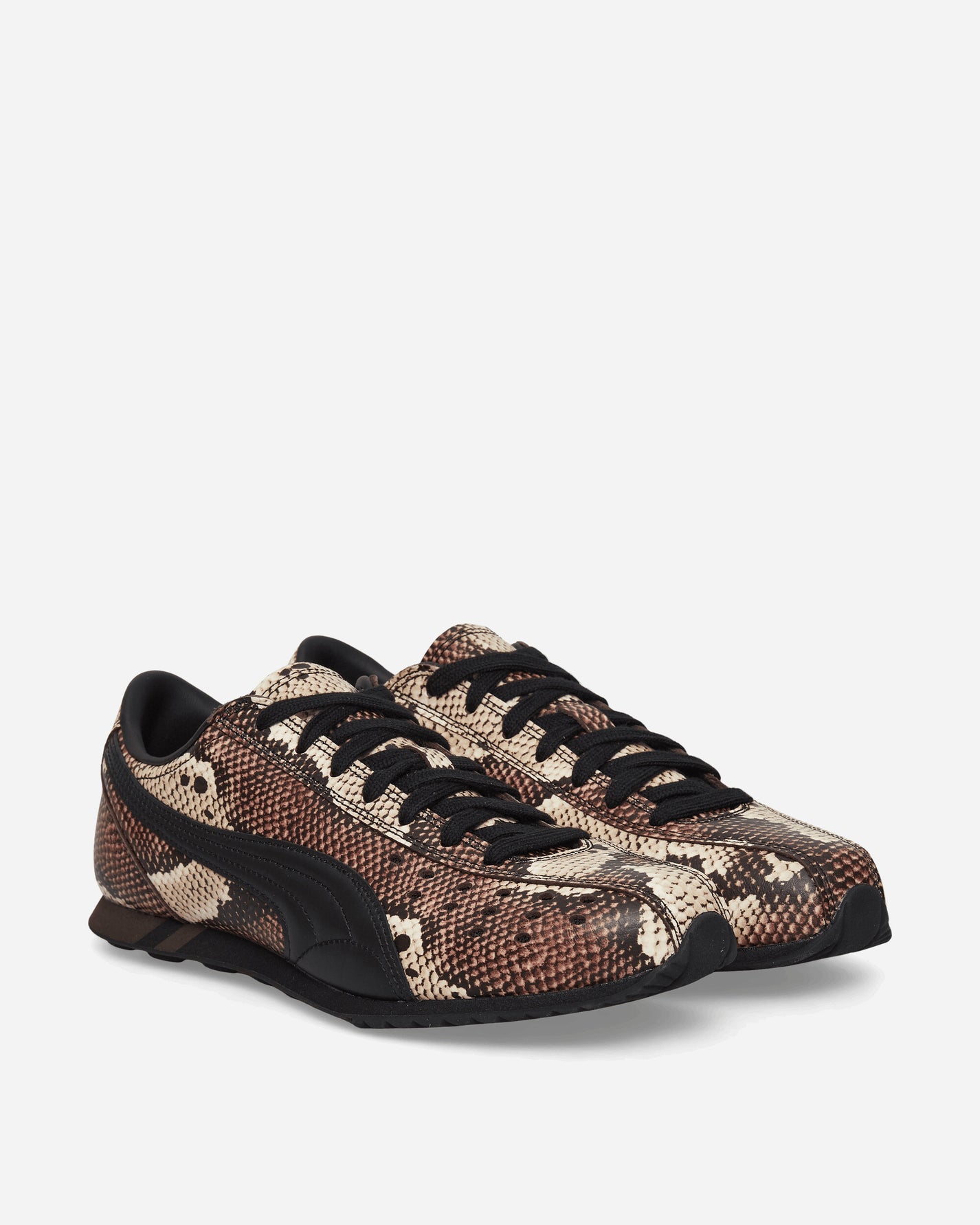 Puma Sprint Snake Russet Brown/Black Sneakers Low 407847-01