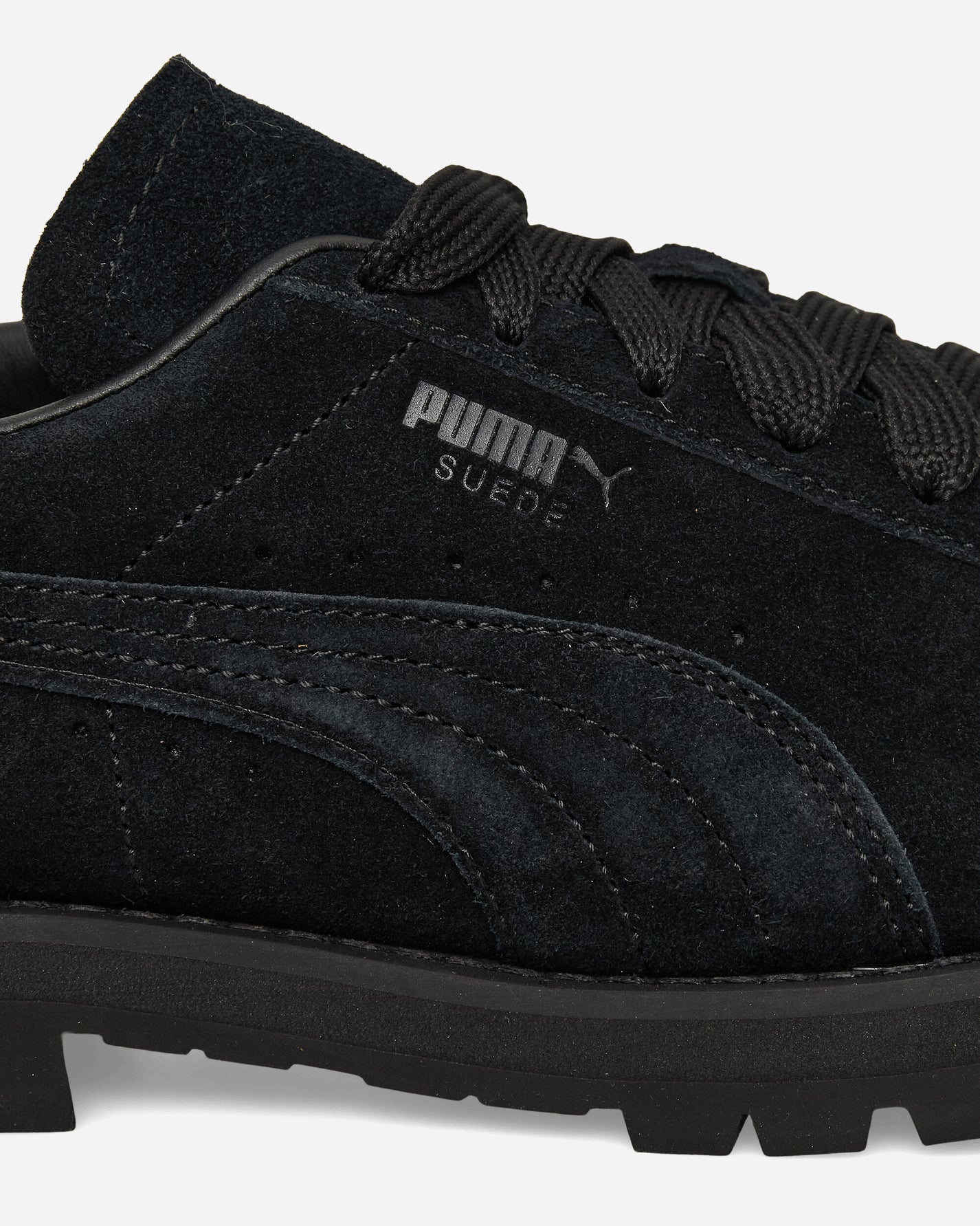 Puma Suede Vibram PUMA Black Sneakers Low 406920-04