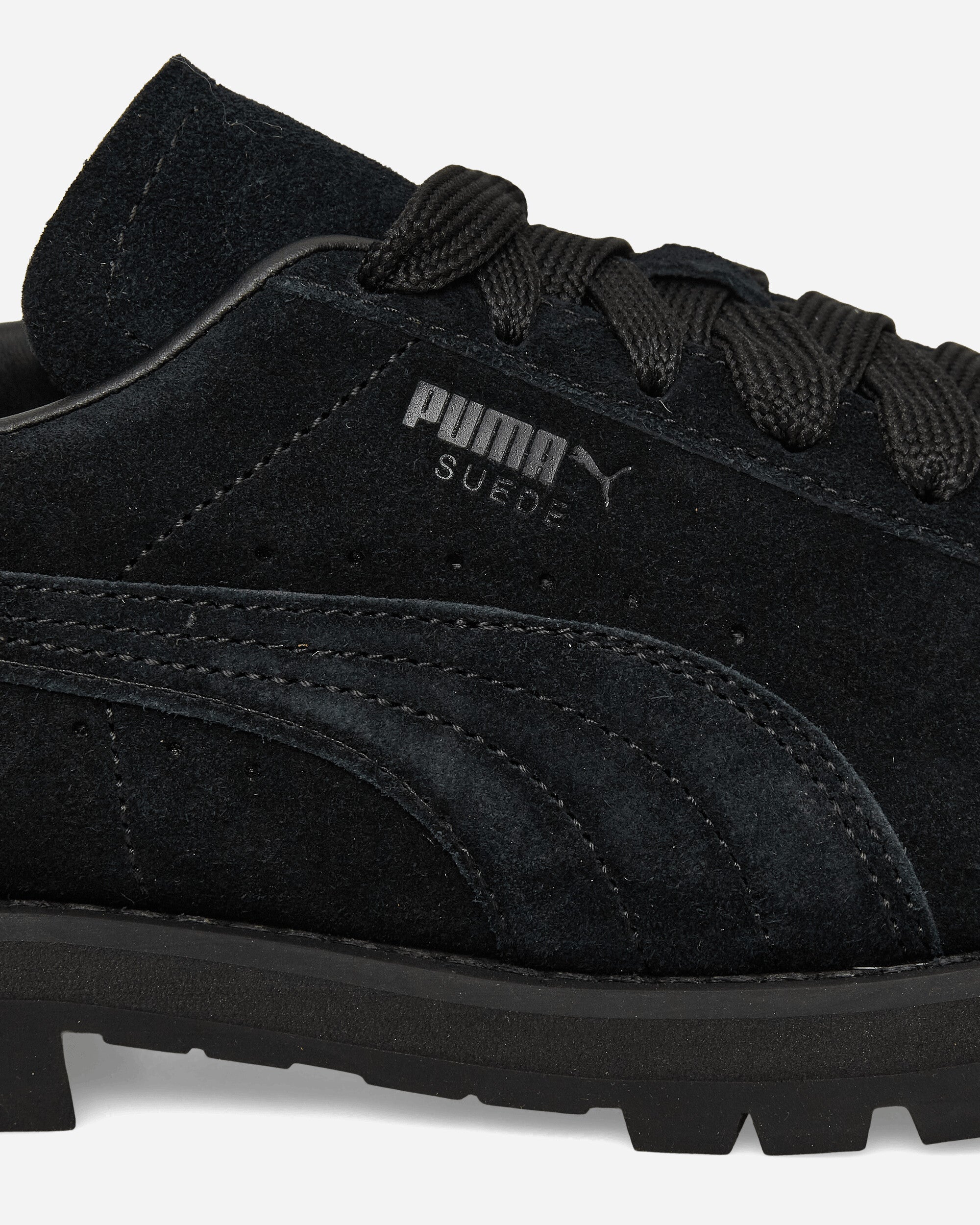 Puma Suede Vibram PUMA Black Sneakers Low 406920-04