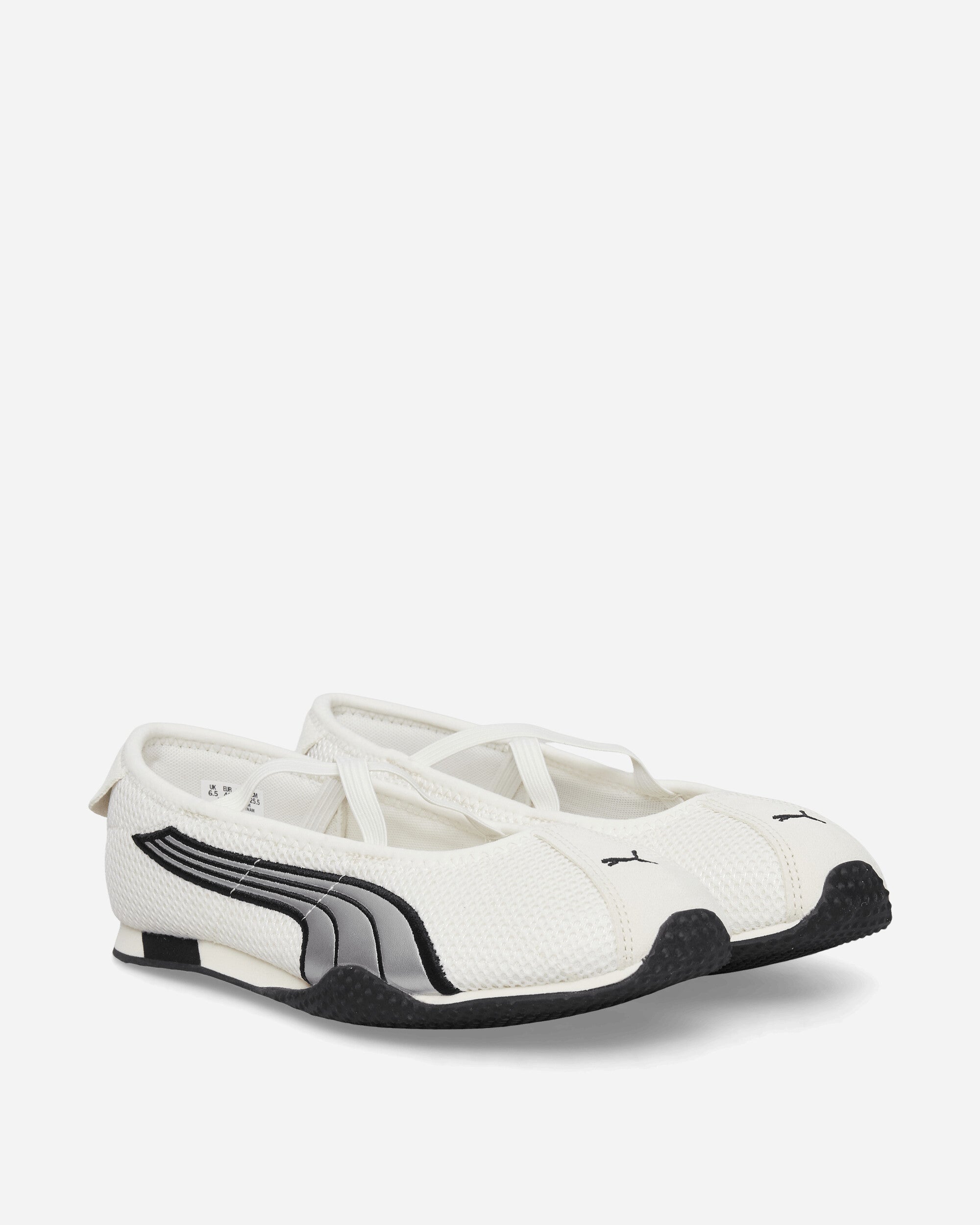 Puma Wmns H Street Ballet Wns Warm White/Silver Sneakers Low 407820-02