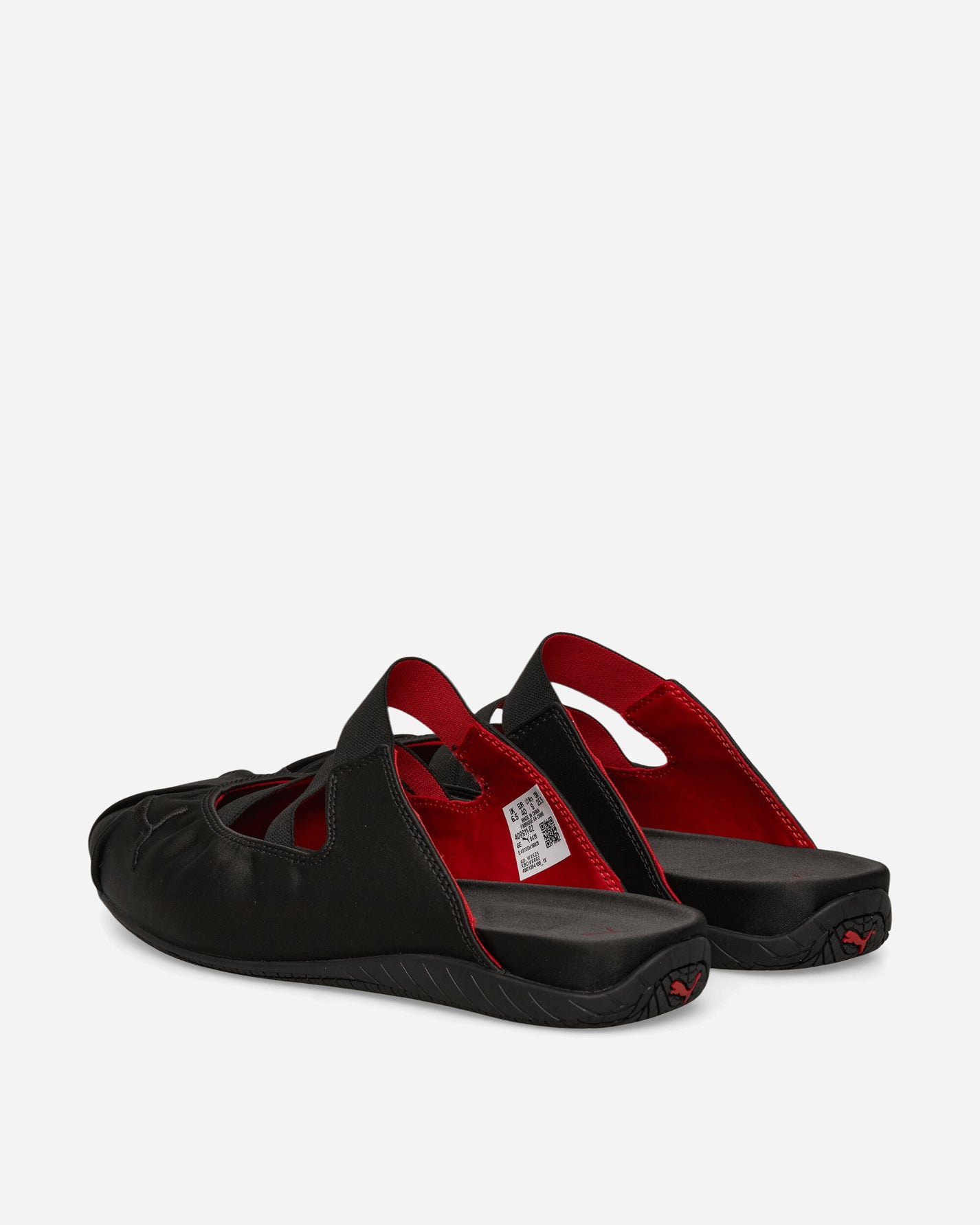 Puma Wmns Speedcat Mule Satin Wns PUMA Black/For All Time Red Sneakers Low 409911-02