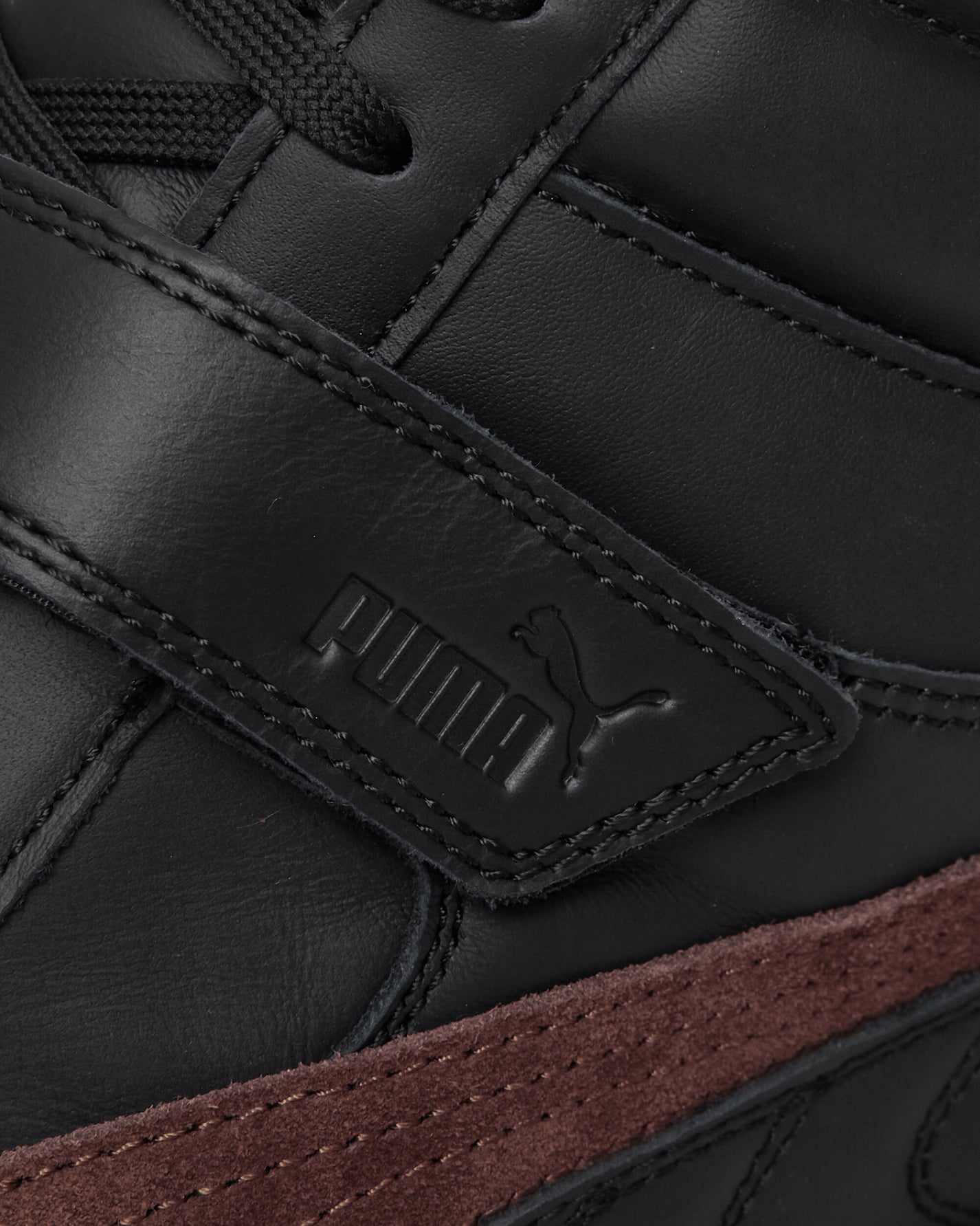 Puma Wmns Speedcat Wedge Lth Wns Black/Chocolate Brown Sneakers Low 408120-02