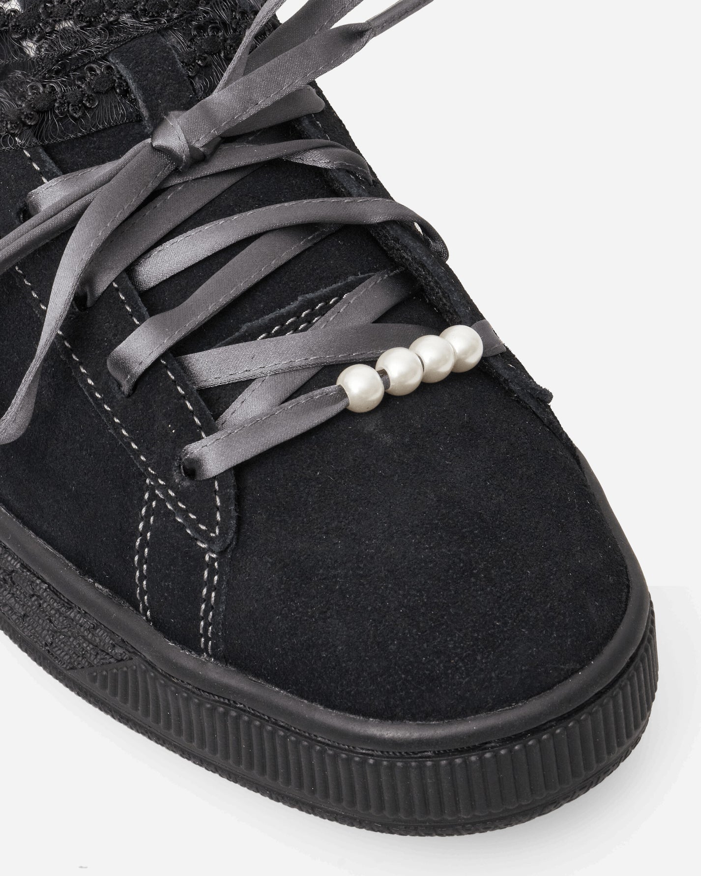 Puma Wmns Suede Bloom Wns PUMA Black/Slate Sky Sneakers Low 408330-03