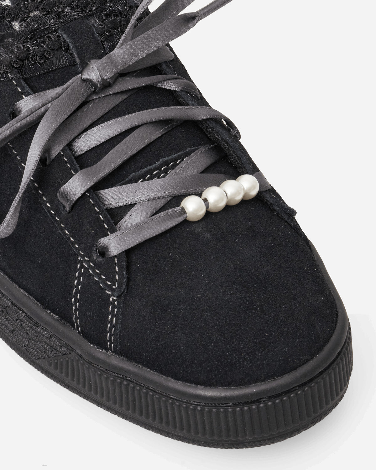 Puma Wmns Suede Bloom Wns PUMA Black/Slate Sky Sneakers Low 408330-03