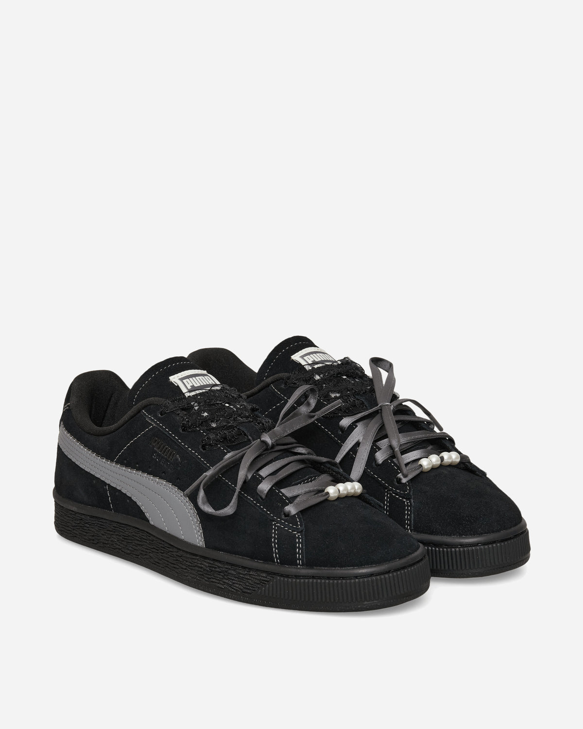 Puma Wmns Suede Bloom Wns PUMA Black/Slate Sky Sneakers Low 408330-03