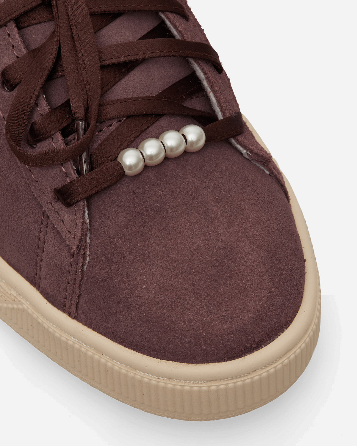 Puma Wmns Suede Bloom Wns Rich Cocoa/Chocolate Fondue Sneakers Low 408330-04