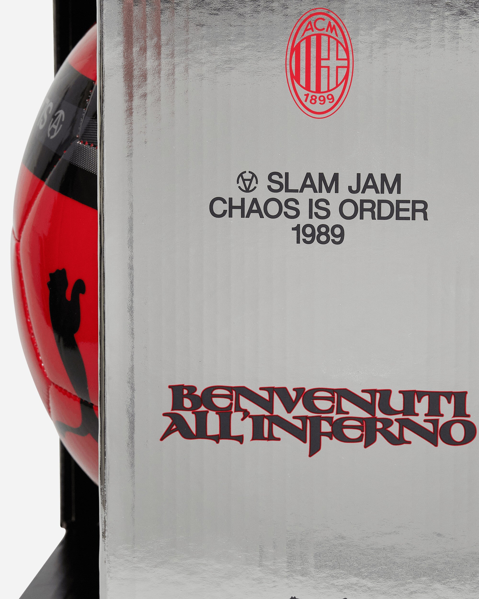 Puma ACM x Slam Jam Ball For All Time Red/Black Home Decor Toys 085291-02