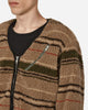 RANRA Sveit Cardigan Stripy Brown Knitwears Cardigans AMFW23CA02275755 1755