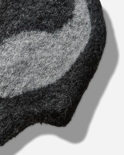 ROA Bonnet Mohair Beanie Slate Hats Balaclavas YBUW241YA10 GRY0003