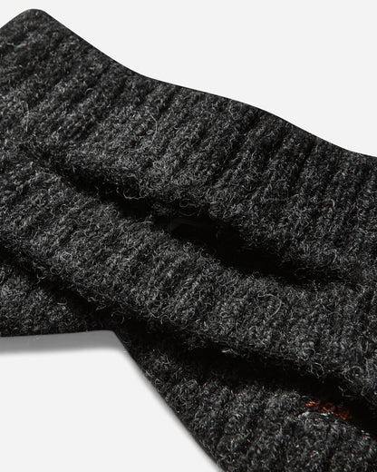 ROA Hawk Wool Knit Ear Warmer Graphite Hats Beanies YBUW296YA16 GRY0045