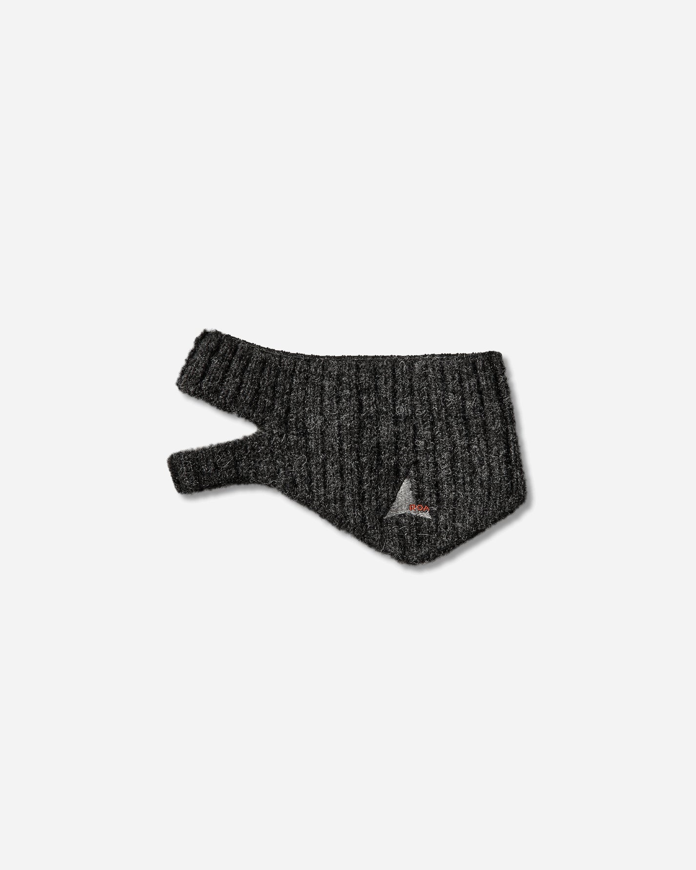 ROA Hawk Wool Knit Ear Warmer Graphite Hats Beanies YBUW296YA16 GRY0045