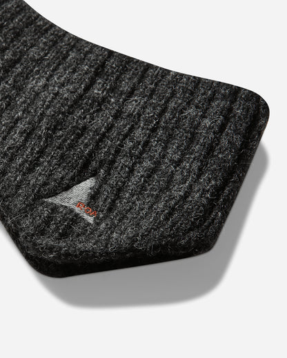 ROA Hawk Wool Knit Ear Warmer Graphite Hats Beanies YBUW296YA16 GRY0045
