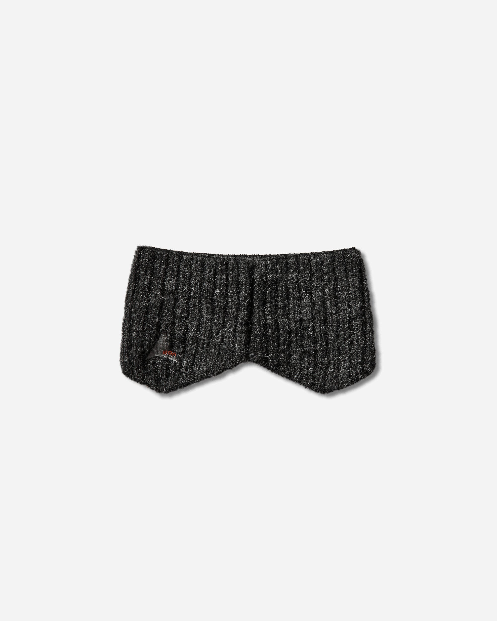 ROA Hawk Wool Knit Ear Warmer Graphite Hats Beanies YBUW296YA16 GRY0045