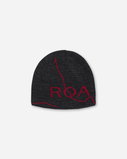 ROA Logo Wool Beanie Anthracite Hats Beanies RBUW288YA12 ANT0001