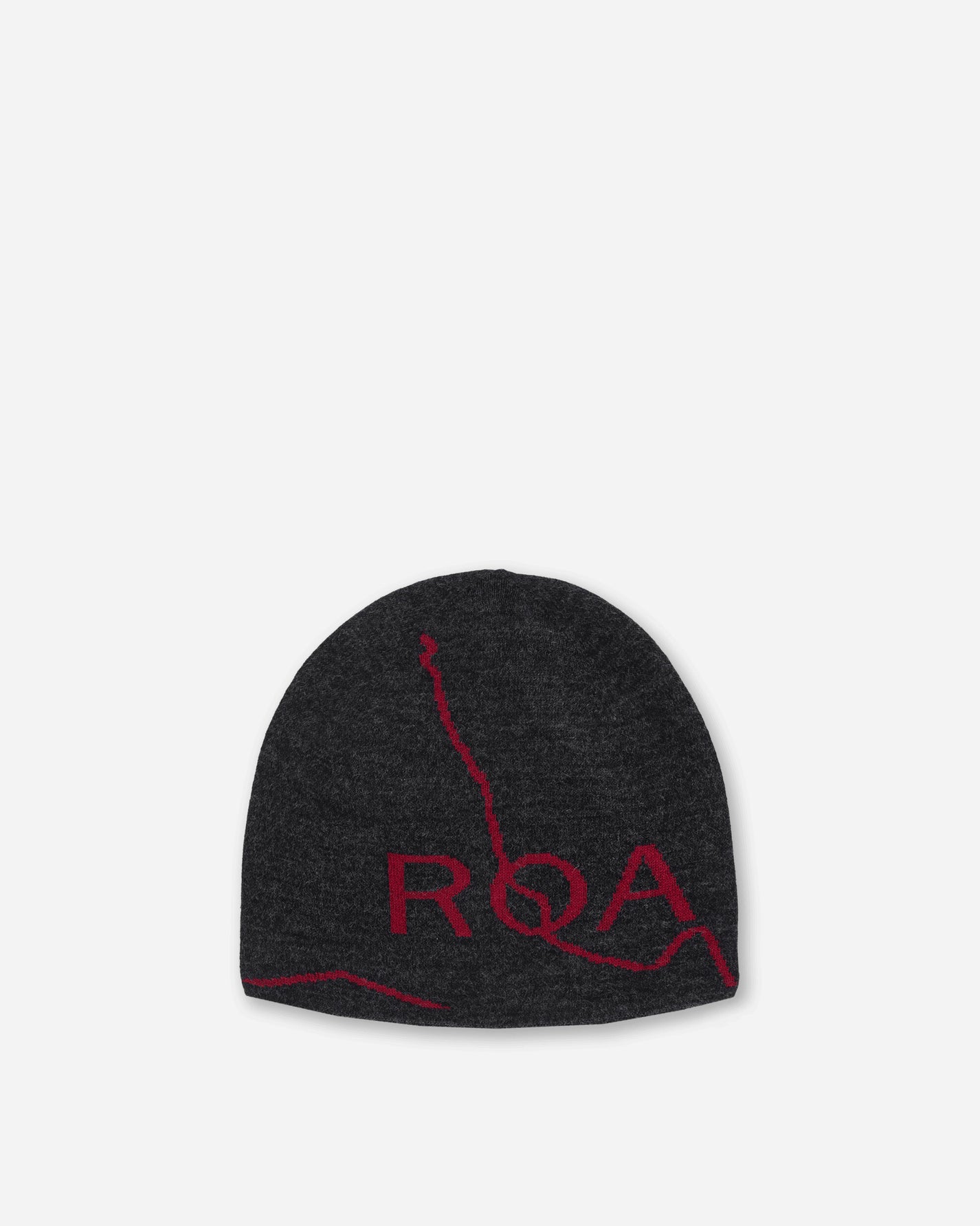 ROA Logo Wool Beanie Anthracite Hats Beanies RBUW288YA12 ANT0001