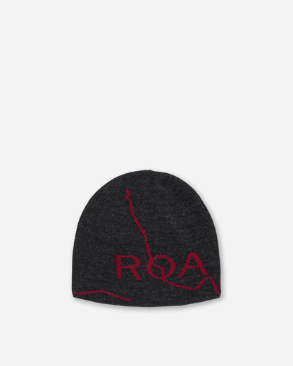 ROA Logo Wool Beanie Anthracite Hats Beanies RBUW288YA12 ANT0001