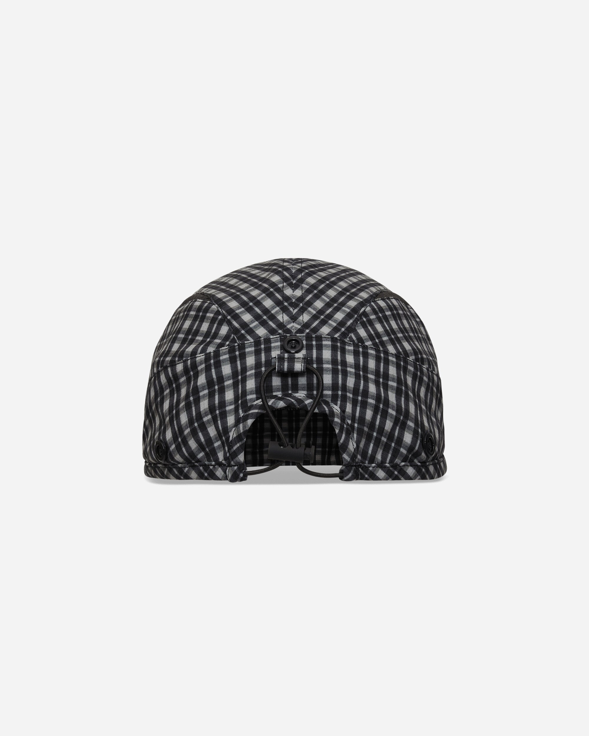 ROA Aair Floweave Printed Check Desert Cap Anthracite Hats Caps YBUW214FA09 ANT0001