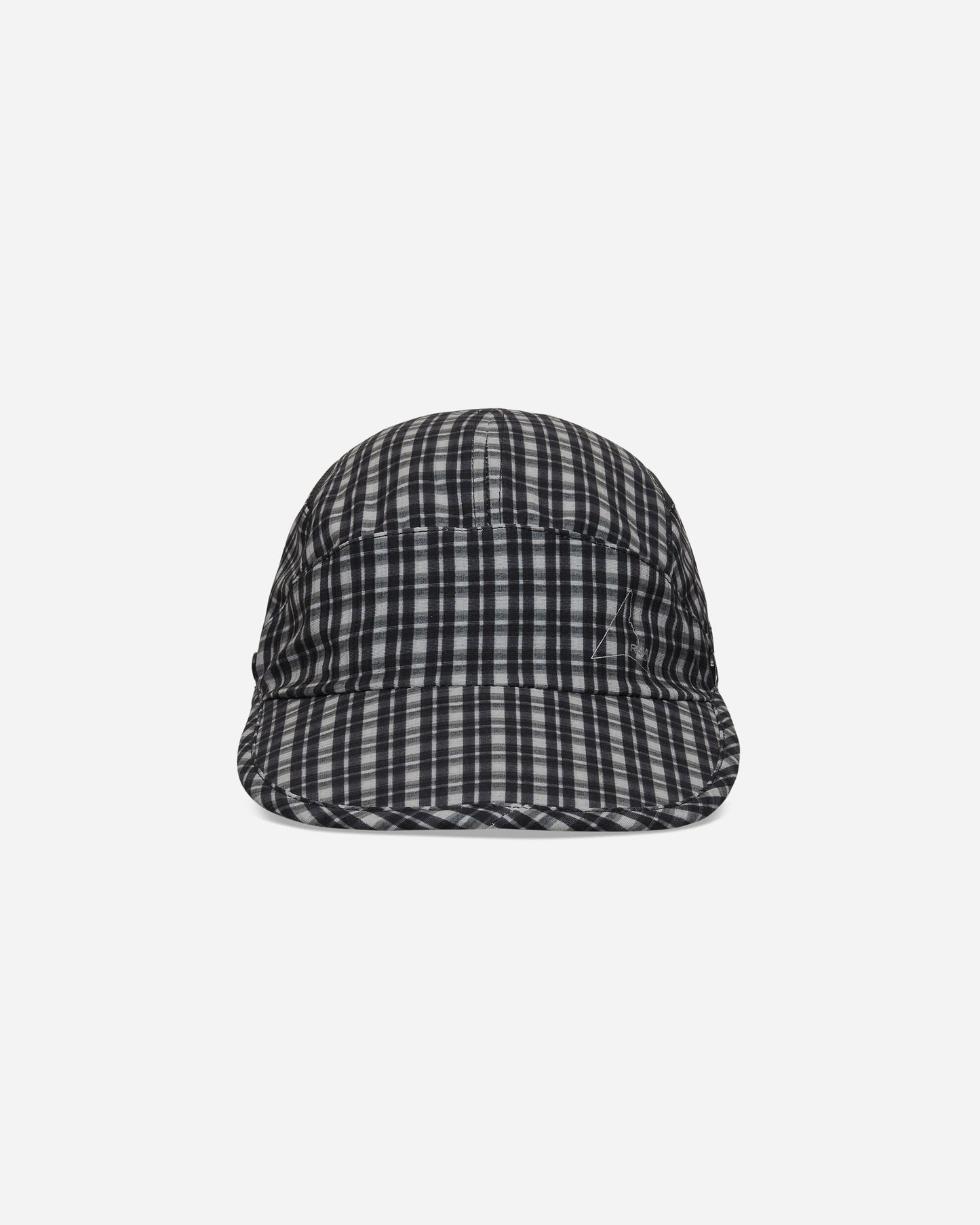 ROA Aair Floweave Printed Check Desert Cap Anthracite Hats Caps YBUW214FA09 ANT0001