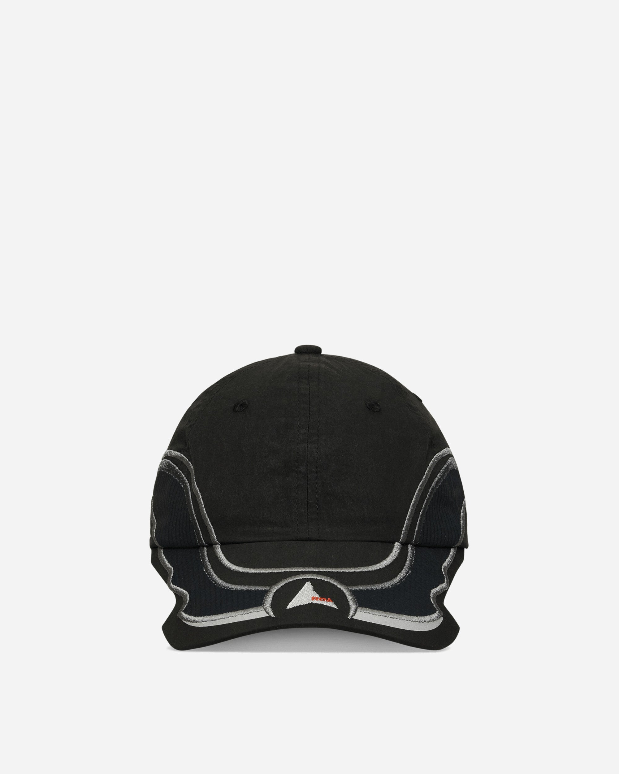 ROA Pursuit 6 Panel Cap Black Hats Caps YBUW213FA08 BLK0001