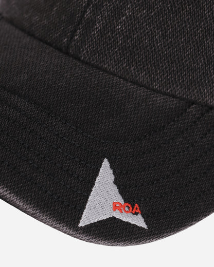 ROA Roa X Wrangler Aero 6 Panel Cap Dark Brown Hats Caps OBUW203FA03 BRW0003
