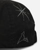 ROA Ryli Embriodered 6 Panel Cap Washed Black Hats Caps YBUW212FA07 BLK0020