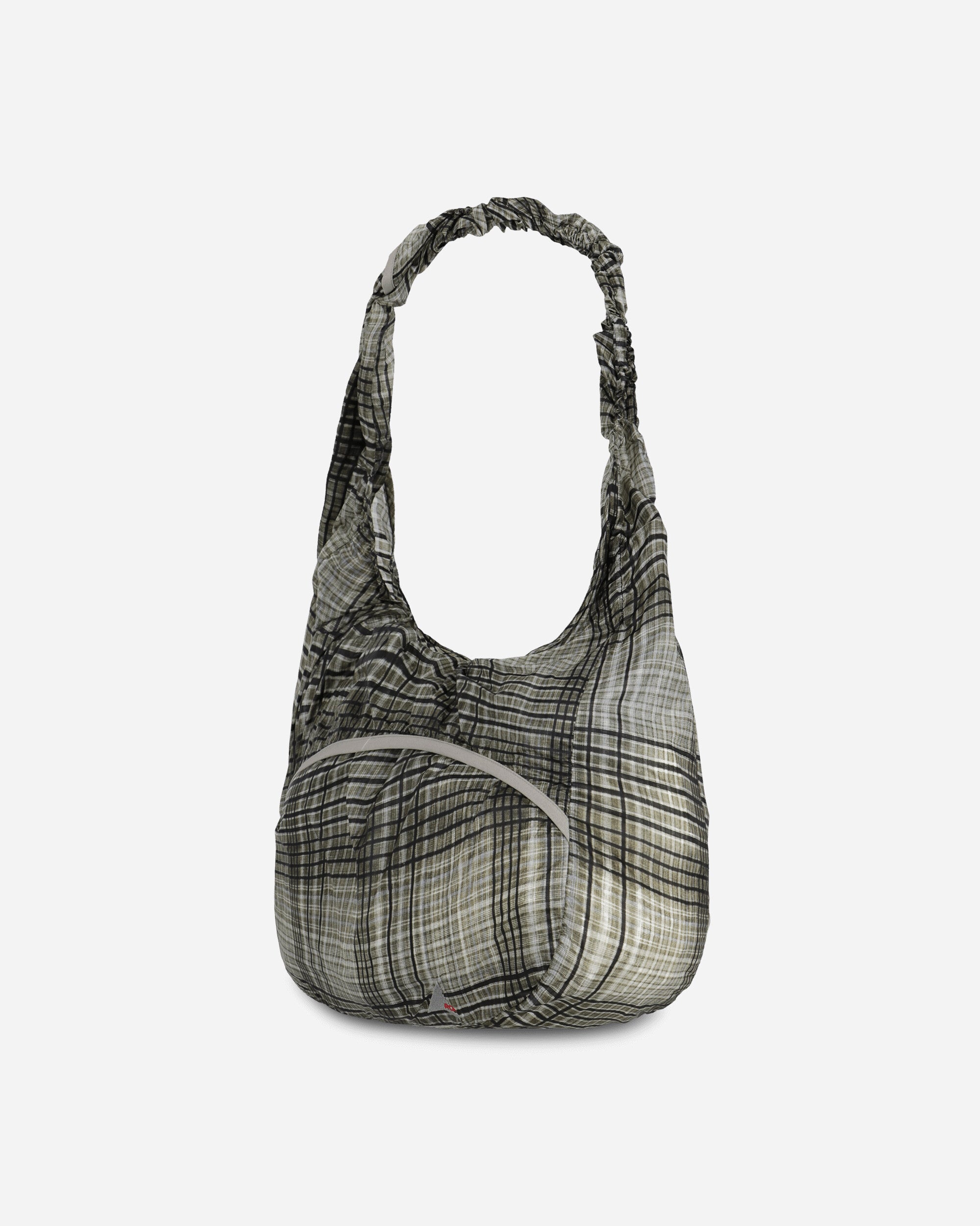 ROA LAKI Packable Knot Bag Black/Green Bags and Backpacks Cases YBUW222FA15 BLK0016