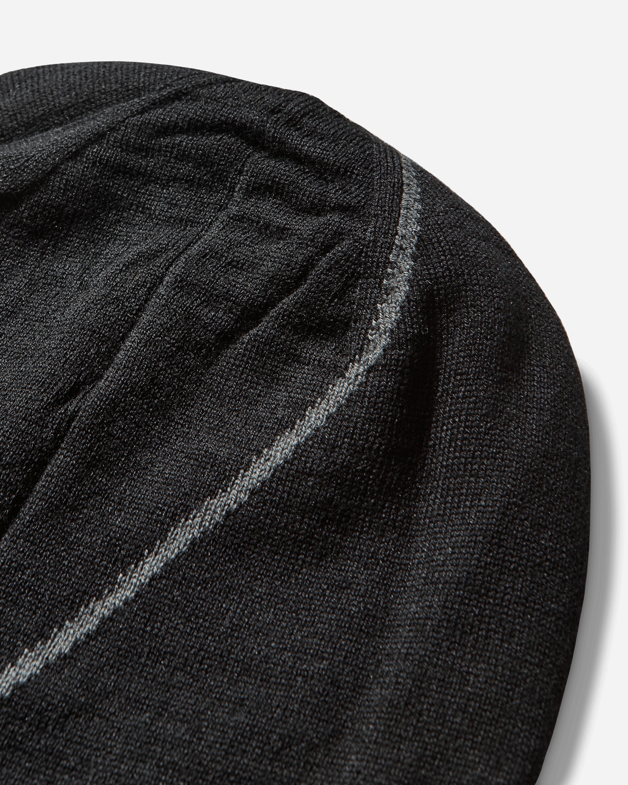 ROA Logo Wool Beanie Deep Black Hats HATS BEANIE YBUW205YA04 BLK0049