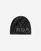 ROA Logo Wool Beanie Deep Black Hats HATS BEANIE YBUW205YA04 BLK0049