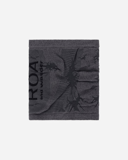 ROA Roa X And Wander Golm Dryarn Seamless Neck Warmer Black Gloves and Scarves Scarves and Warmneck OBMW202YA02 BLK0001