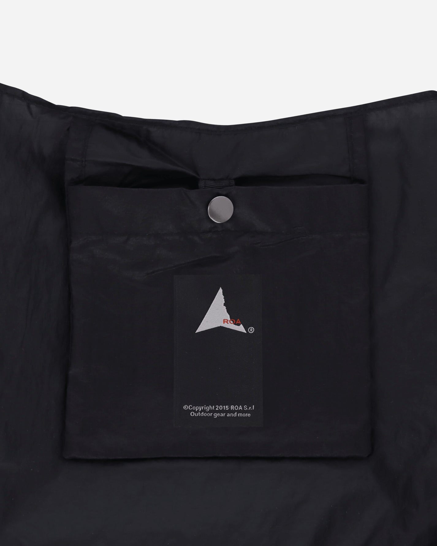 ROA LAKI Packable Knot Bag Black Bags and Backpacks Shoulder Bags YBUW2154FA124 BLK0001