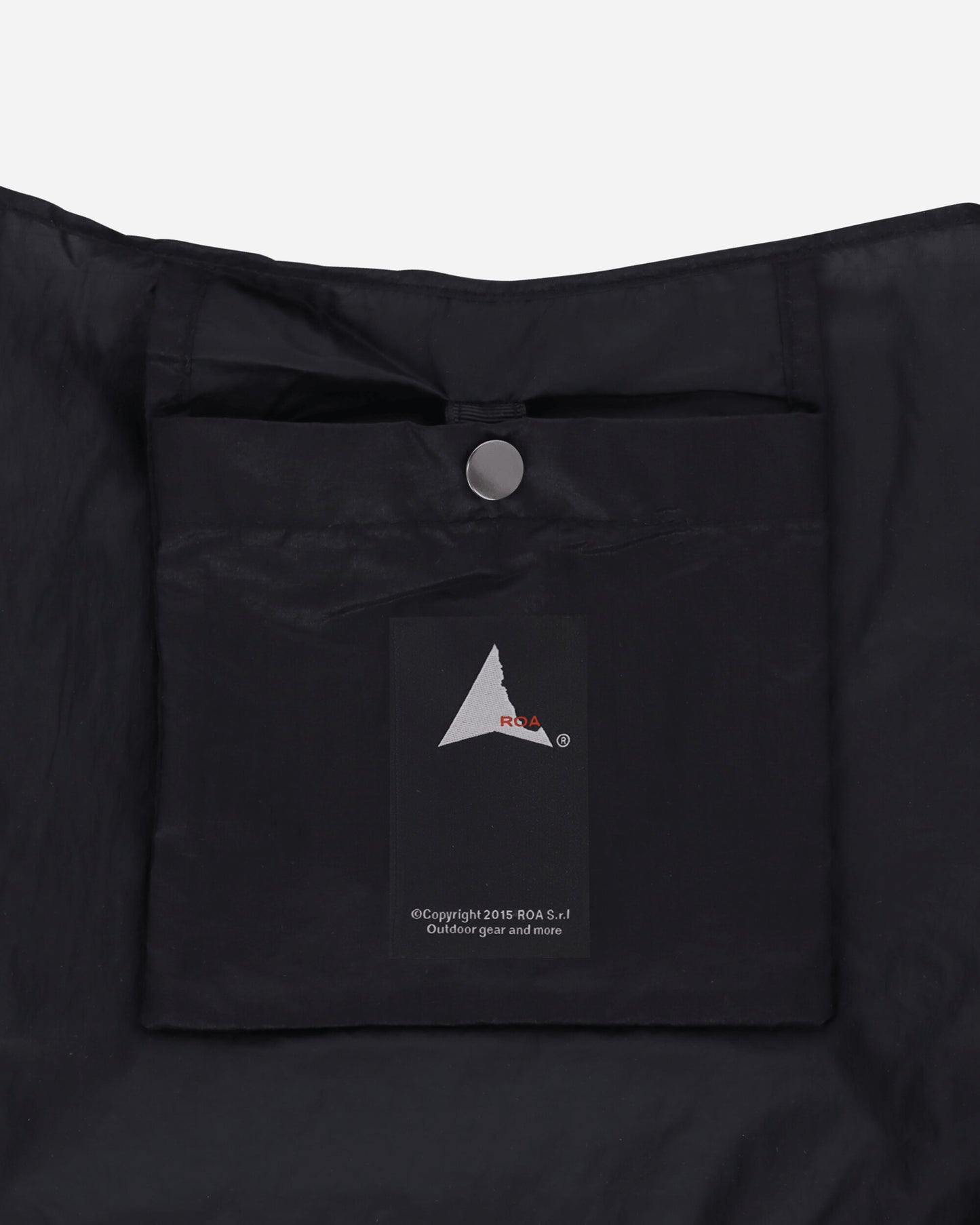 ROA LAKI Packable Knot Bag Black Bags and Backpacks Shoulder Bags YBUW2154FA124 BLK0001