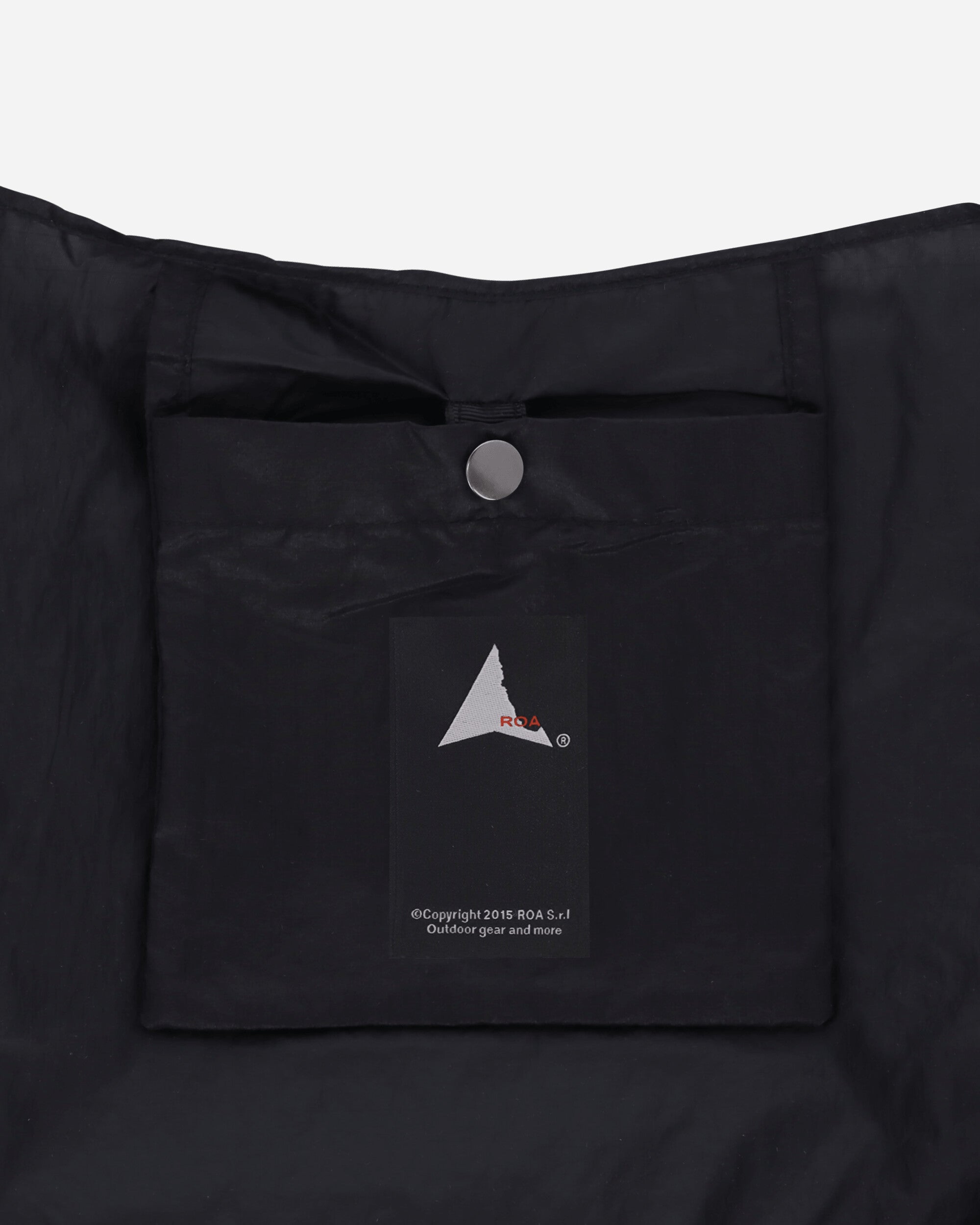 ROA LAKI Packable Knot Bag Black Bags and Backpacks Shoulder Bags YBUW2154FA124 BLK0001