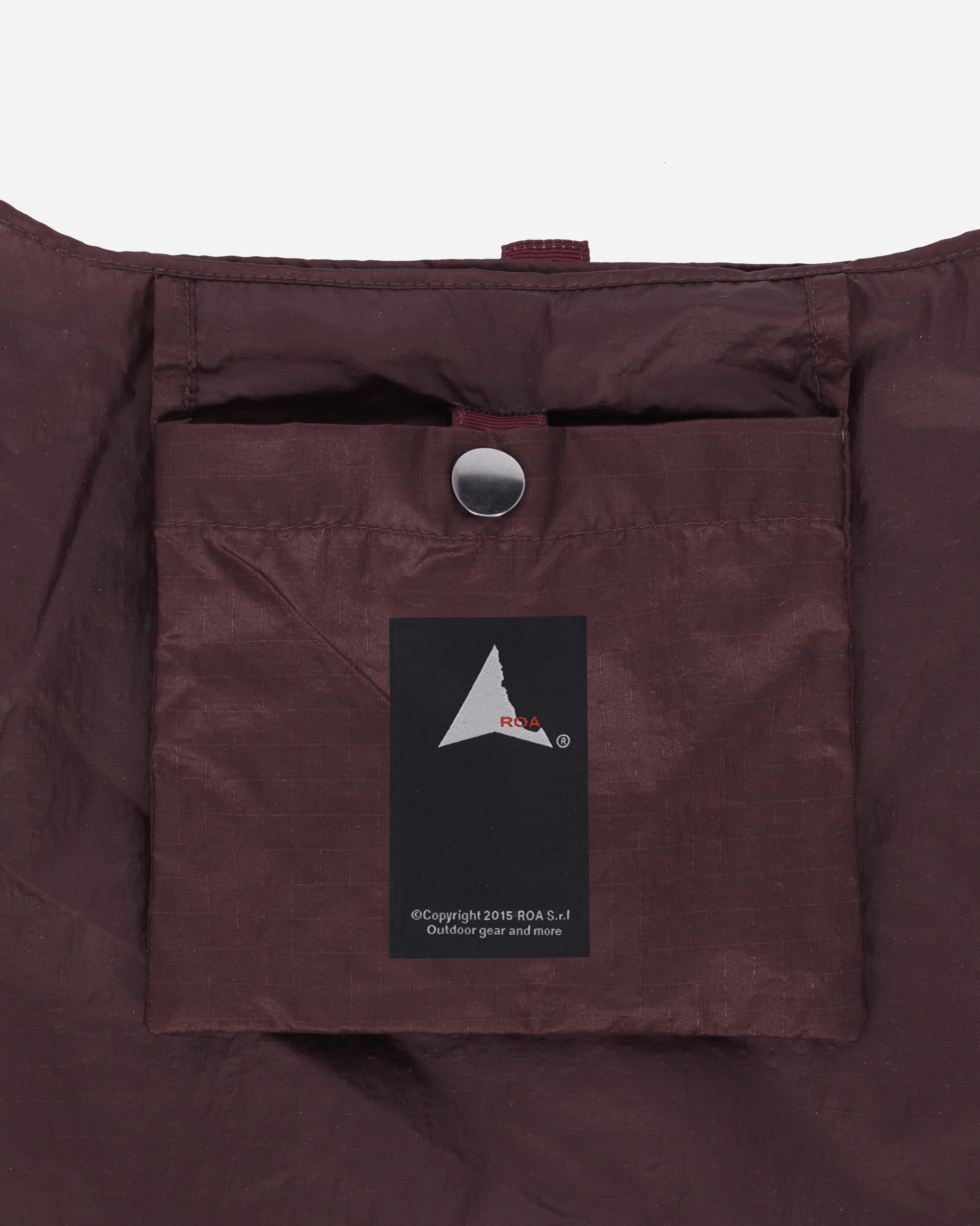 ROA LAKI Packable Knot Bag Bitter Chocolate Bags and Backpacks Shoulder Bags YBUW2154FA124 BRW0001