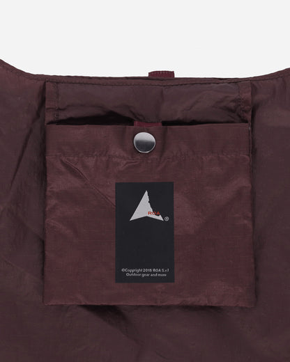 ROA LAKI Packable Knot Bag Bitter Chocolate Bags and Backpacks Shoulder Bags YBUW2154FA124 BRW0001